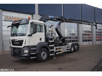 Camion cu cârlig MAN TGS 26.420 HMF 21 ton/meter laadkraan: Foto 1