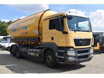 Camion cisternă pentru transport de produselor alimentare MAN TGS 26.440 LL/Silo Spitzer 31m³,6x2,Klima,E4: Foto 1