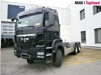 Camion transport containere/ Swap body MAN TGS 33.480 6X6 BL, EEV: Foto 1
