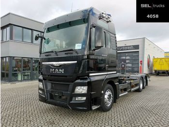 Camion transport containere/ Swap body MAN TGX 26.440 6x2-2 LL / Ladebordwand / Intarder: Foto 1