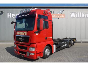 Camion transport containere/ Swap body MAN TGX 26.440 6x2-2 LL | XXL-Haus*Navi*Lift*2x Tank: Foto 1