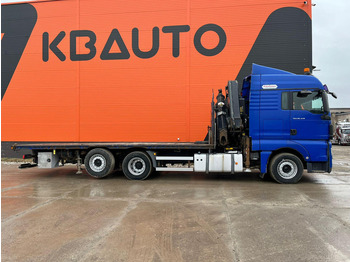 Camion platformă, Camion cu macara MAN TGX 26.440 6x2*4 FASSI F290A26 / PLATFORM L=7000 mm: Foto 5