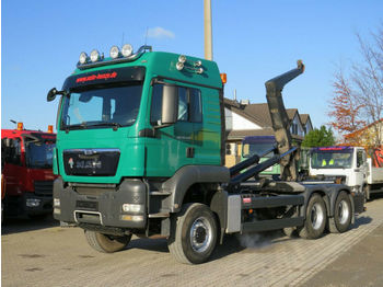 Camion cu cârlig MAN TG-S 26.540 6x6 Abrollkipper Schalter, Meiller: Foto 1