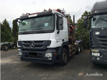 Camion forestier, Camion cu macara MERCEDES-BENZ Actros 33-55 6x4 Resor V 8 [ Copy ]: Foto 1