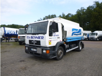 Camion cisternă pentru transport de combustibili M.A.N. 15.224 4x2 fuel tank 11.5 m3 / 3 comp: Foto 1