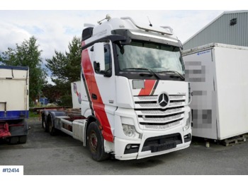 Camion transport containere/ Swap body Mercedes Actros: Foto 1