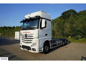 Camion transport containere/ Swap body Mercedes Actros: Foto 1