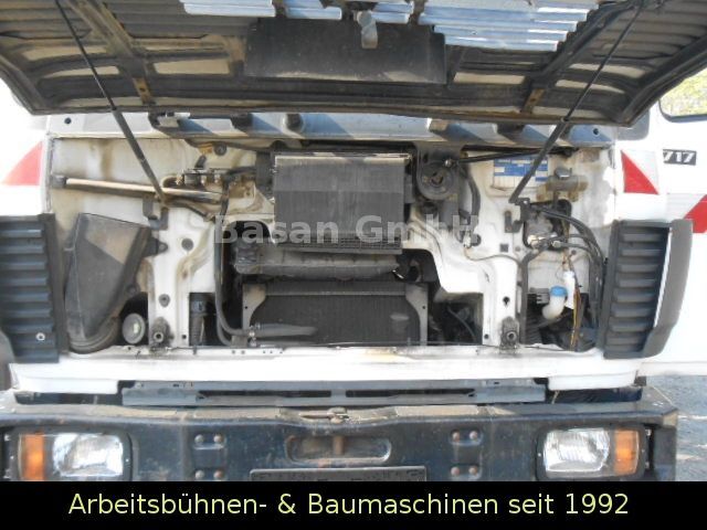Camion basculantă, Camion cu macara Mercedes-Benz 1717 AK Kipper Allrad mit Kran: Foto 17