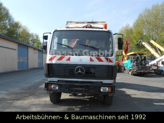 Camion basculantă, Camion cu macara Mercedes-Benz 1717 AK Kipper Allrad mit Kran: Foto 25