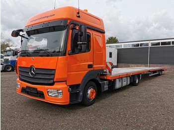 Camion transport auto Mercedes-Benz ATEGO 824L EURO6 + EGR trailer: Foto 1