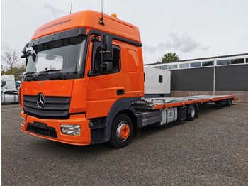 Camion transport auto Mercedes-Benz ATEGO 824L EURO6 + FVG trailer: Foto 1