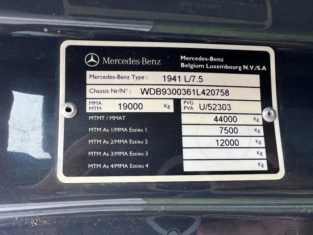 Camion furgon Mercedes-Benz Actros 1841 4X2 EURO 5 249.088km: Foto 8