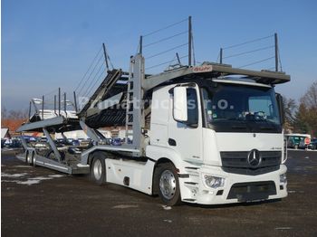 Camion transport auto Mercedes-Benz Actros 1843 E6 + Lohr 2.53: Foto 1