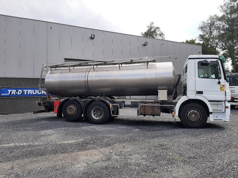 Camion cisternă pentru transport de laptelui Mercedes-Benz Actros 2536 6X2 - TANK IN INSULATED STAINLESS STEEL 15500L: Foto 2