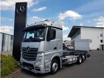 Camion transport containere/ Swap body Mercedes-Benz Actros 2542 LL 6x2 BDF LBW Retarder Standklima: Foto 1