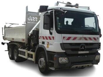 Camion basculantă Mercedes-Benz Actros 2641 K 6x4 PK16001 Dumper truck with crane: Foto 1