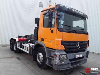 Camion transport containere/ Swap body Mercedes-Benz Actros 3332 32000km lames-steel: Foto 1
