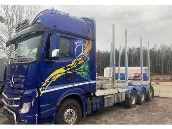 Camion transport containere/ Swap body Mercedes-Benz Actros 3563 L 8x4 Truck chassis: Foto 1