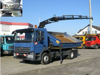 Camion basculantă Mercedes-Benz Atego 1223 K 2-Achs Kipper Kran Funk, 4xhydr.: Foto 1