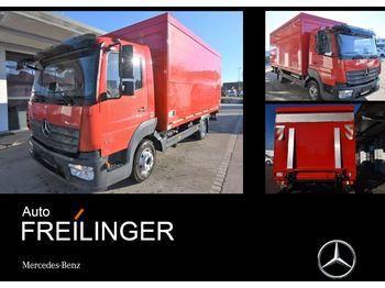 Camion pentru transportul băuturilor Mercedes-Benz Atego 818 L Getränke LBW 2 x AHK Diff-Sperre Cla: Foto 1