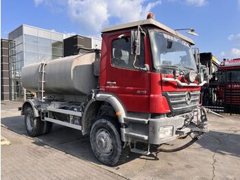 Camion cisternă Mercedes-Benz Axor 1829 4X4 WATER TANK 9.500L + PUMP + WATER C: Foto 1