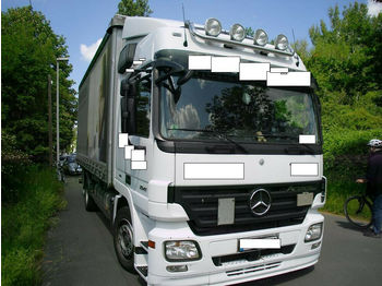 Camion cu prelată Mercedes-Benz DB 2541+BDF+Ladebordwand+1.Hand+Pl u Spriegel+E5: Foto 1