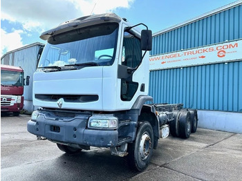 Renault Kerax 320 6x4 FULL STEEL CHASSIS (MANUAL GEARBOX / FULL STEEL SUSPENSION / REDUCTION AXLES / AIRCONDITIONING) - Camion şasiu: Foto 1