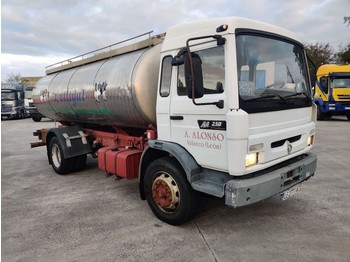 Camion cisternă Renault M 250 - 16 Inox Foodstuff / Alimentaire Isotherm Tanker 11000 L: Foto 1