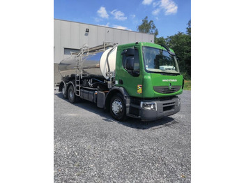 Camion cisternă pentru transport de laptelui Renault Premium 370 DXI - ENGINE REPLACED AND NEW TURBO - VOITH RETARDER - ETA 15000L: Foto 3