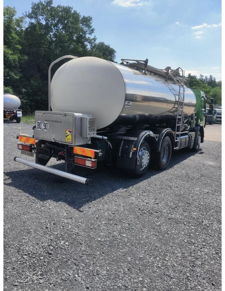 Camion cisternă pentru transport de laptelui Renault Premium 370 DXI - ENGINE REPLACED AND NEW TURBO - VOITH RETARDER - ETA 15000L: Foto 5