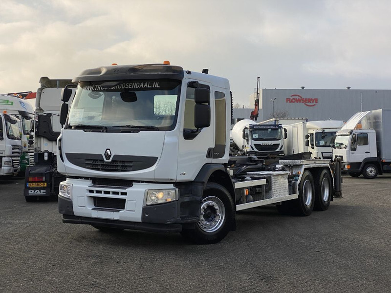 Camion cu cârlig Renault Premium 410 DXI + Hook system + 6x4: Foto 12