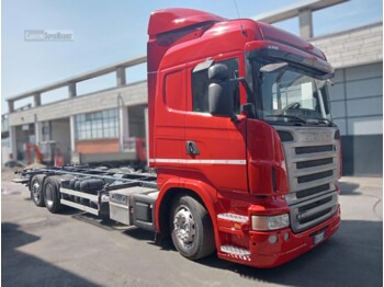 Camion transport containere/ Swap body SCANIA R400: Foto 1