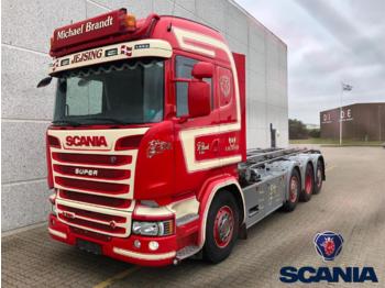 Camion transport containere/ Swap body SCANIA R580: Foto 1