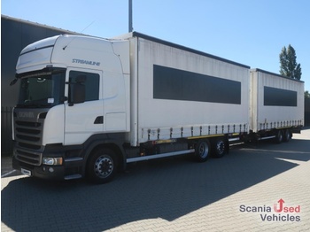 Camion transport containere/ Swap body SCANIA R 410 LB6x2MLB BDF + 2 AXLE WECON HANGER BDF: Foto 1