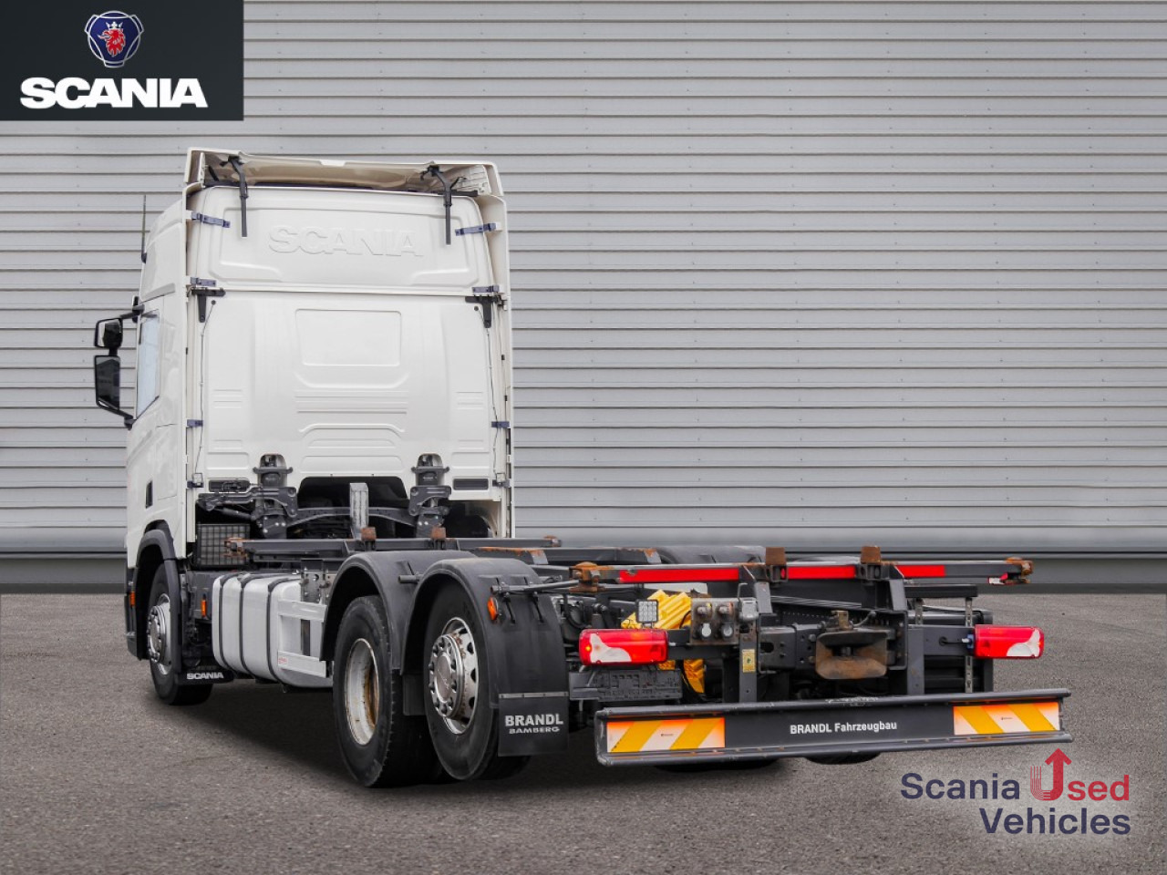 Camion transport containere/ Swap body SCANIA R 450 B6x2*4NB Lenkachse, Standklima: Foto 10