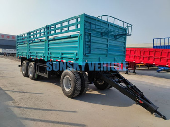 Camion platformă pentru transport de materialelor în vrac nou SUNSKY Warehouse truck with full trailer: Foto 5