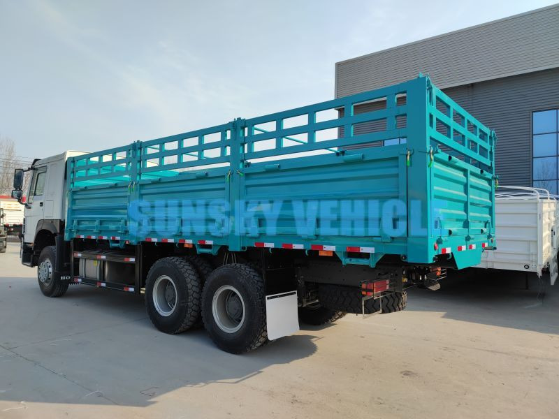 Camion platformă pentru transport de materialelor în vrac nou SUNSKY Warehouse truck with full trailer: Foto 4