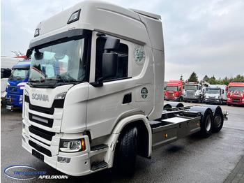 Camion şasiu Scania G450 Retarder, Steering axle, PTO: Foto 3