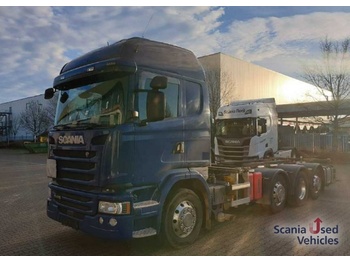 Camion transport containere/ Swap body Scania G 410 LB8x2*6HNB: Foto 1