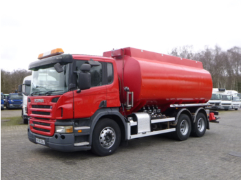 Camion cisternă pentru transport de combustibili Scania P310 6x2 RHD fuel tank 20.9 m3 / 4 comp: Foto 1
