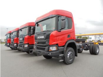Camion şasiu nou Scania P450 XT 4X4 EURO6: Foto 1