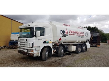 Camion cisternă Scania P94 8x2 24000 Liter Tank Petrol Fuel Diesel ADR: Foto 1