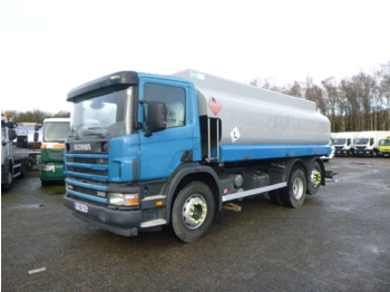Camion cisternă pentru transport de combustibili Scania P 94-300 6X2 fuel tank 16.7 m3 / 4 comp: Foto 1
