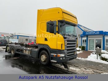 Camion transport containere/ Swap body Scania R420 6x2 Wechselfahrgestell Liftachse  Euro V: Foto 1
