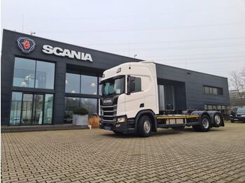 Camion transport containere/ Swap body Scania R450B6X2*4NB BDF Highline Retarder: Foto 1