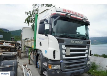 Camion transport containere/ Swap body Scania R480: Foto 1