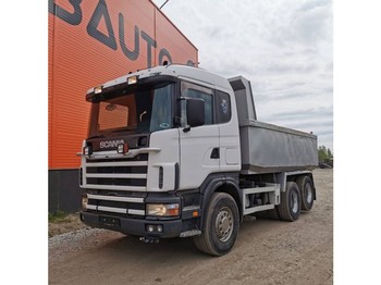 Camion basculantă Scania R 124 GB 420 6x2 Full steel: Foto 1