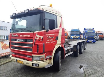 Camion transport containere/ Swap body Scania R 124 GB 8X2/4 NA 420: Foto 1