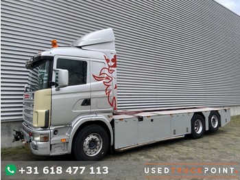 Camion transport containere/ Swap body Scania R 144L-460 / 6X2 / Manual / Euro 2 / V8 / Airco / NL-Truck: Foto 1