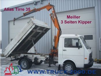 Camion basculantă VW LT 55 3 Seiten Kipper+AtlasTirre35 faltbar 2,7t.: Foto 1